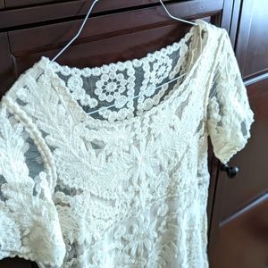 Vintage Style Lace Sun Dress